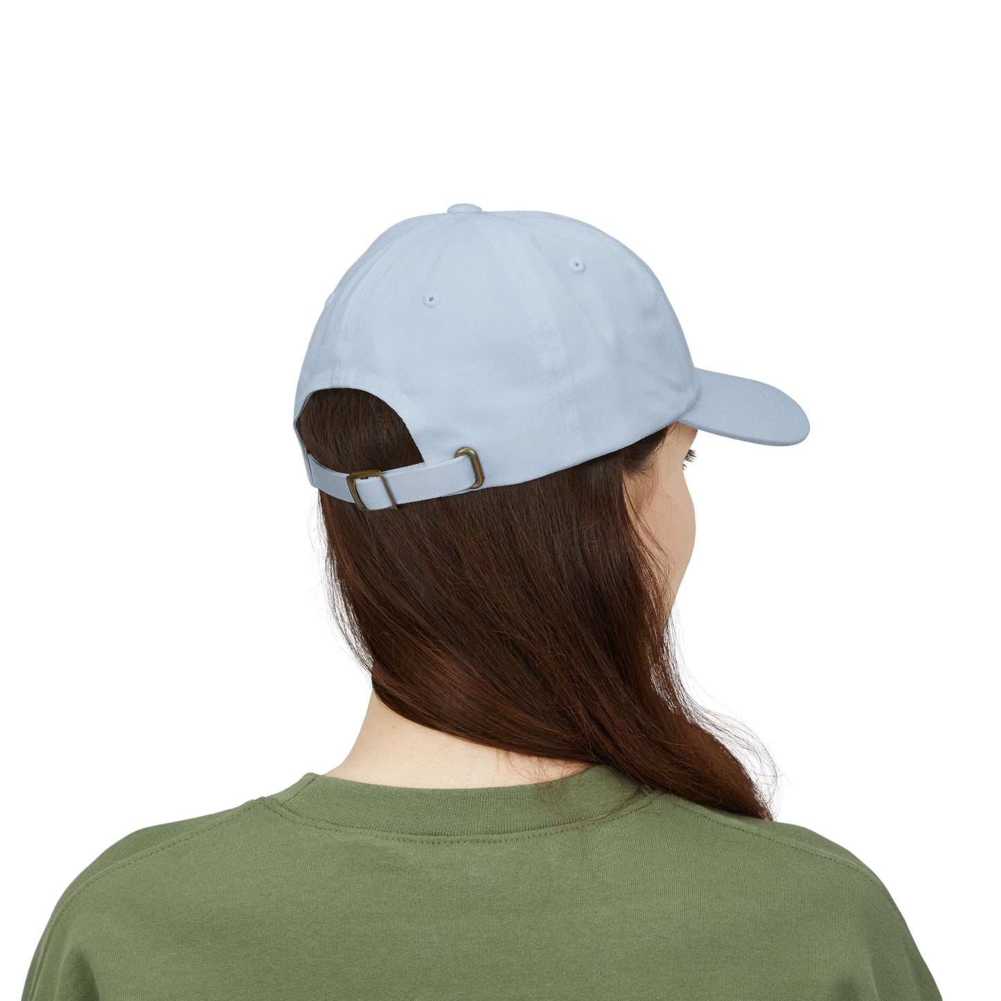 i'm literally just a fairy Dad Cap | embroidered text, whimsical stars