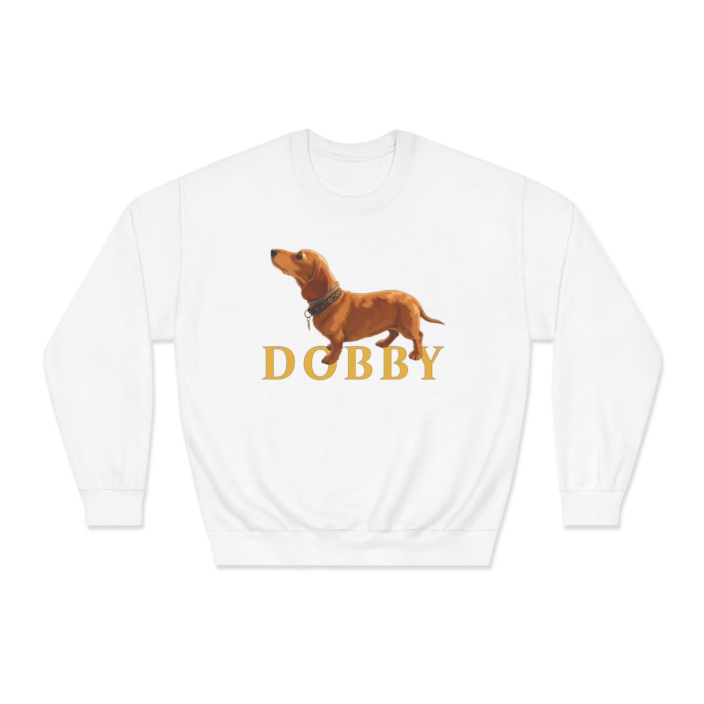 Dobby Crewneck Sweatshirt | Sausage Dog Graphic