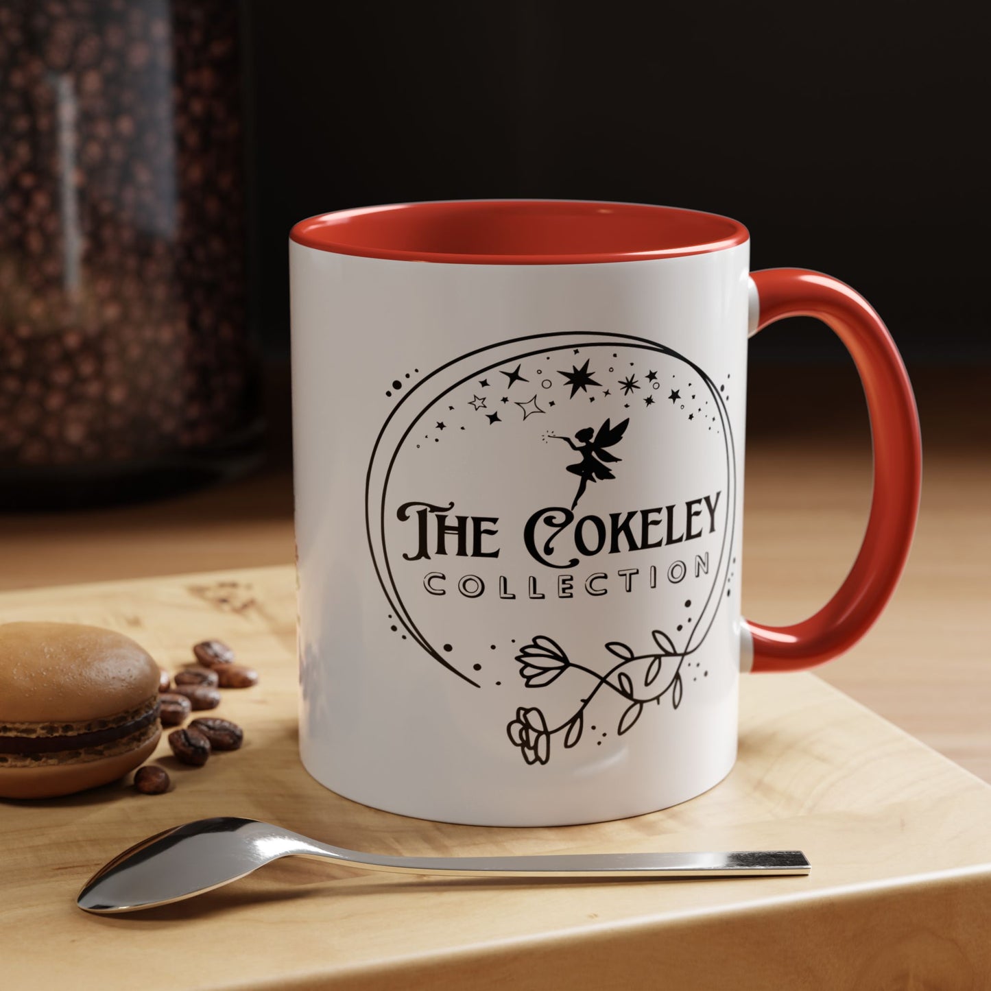 The Cokeley Collection logo Accent Coffee Mug | 11oz 15oz