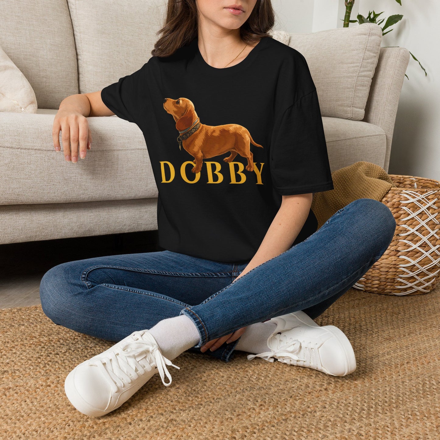 Dobby Dachshund T-Shirt | Sausage Dog Tee