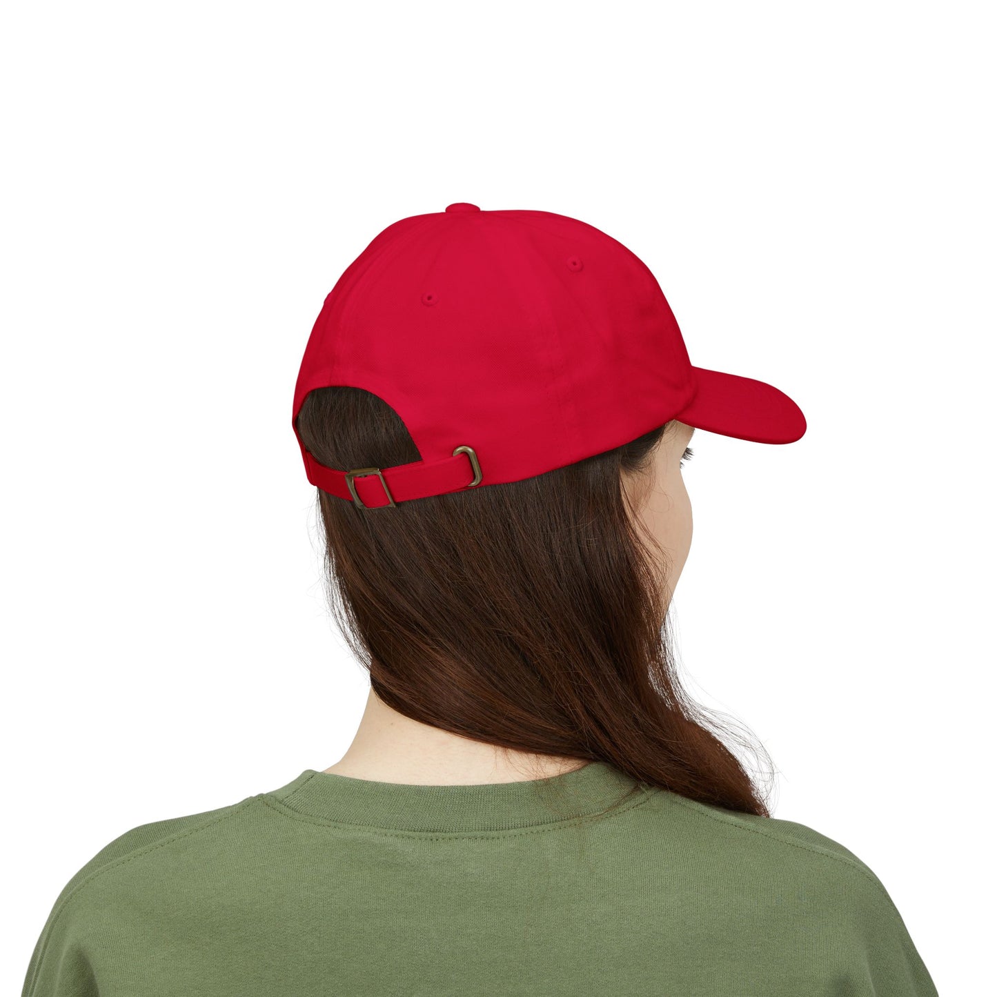 i'm literally just a fairy Dad Cap | embroidered text, whimsical stars