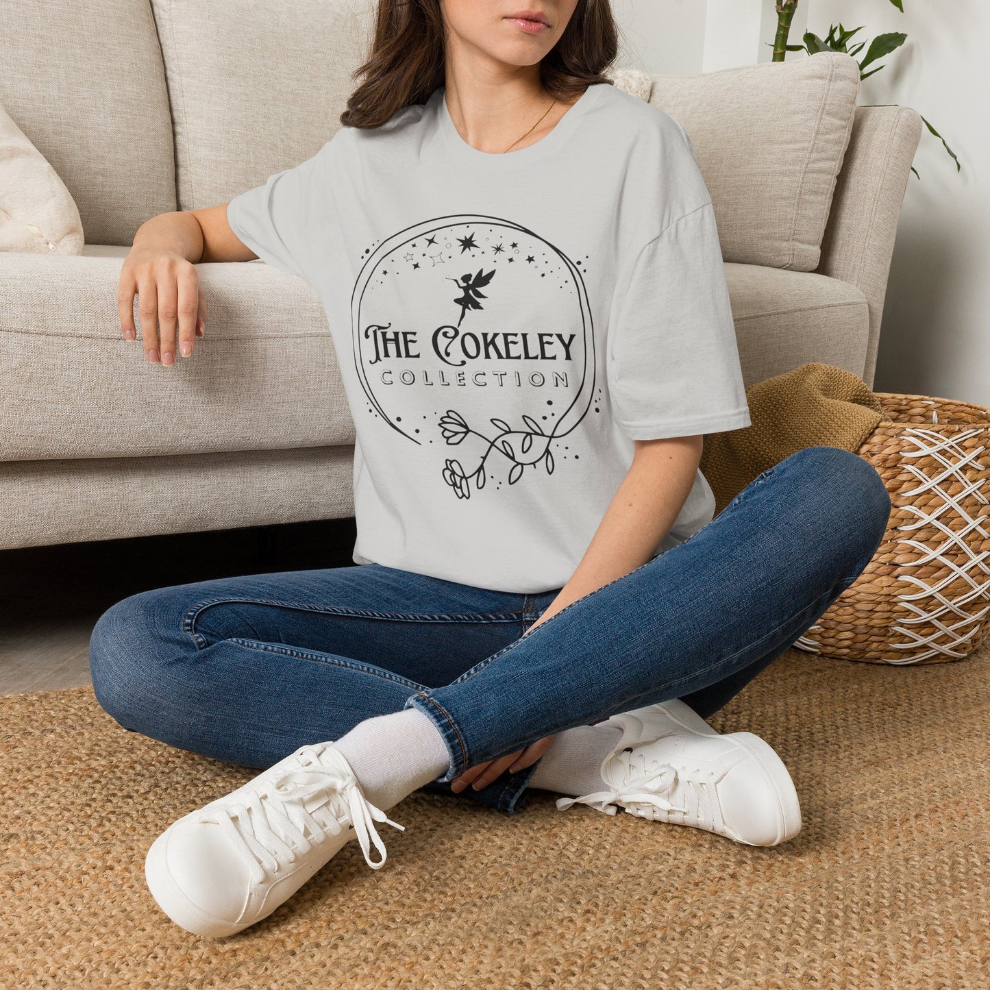 The Cokeley Collection T-Shirt | Fairy Logo, Floral Emblem