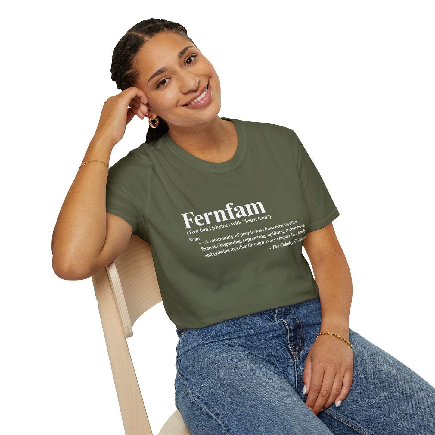 Fernfam definition T-Shirt | family quote tee, community togetherness design