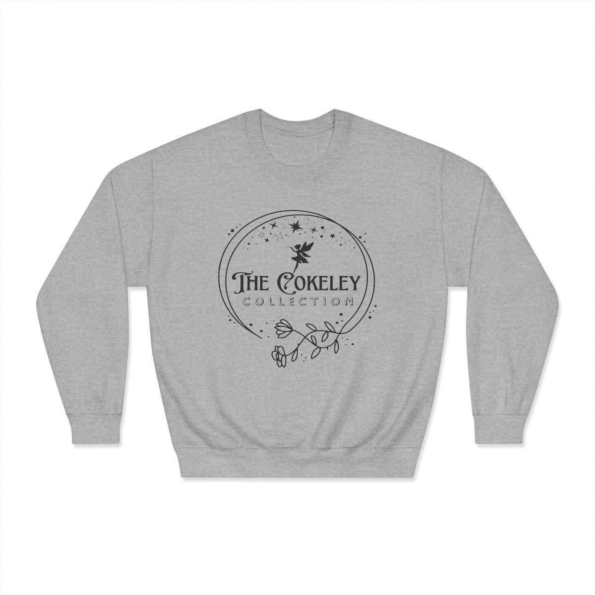 The Cokeley Collection logo Sweatshirt | floral emblem circle design
