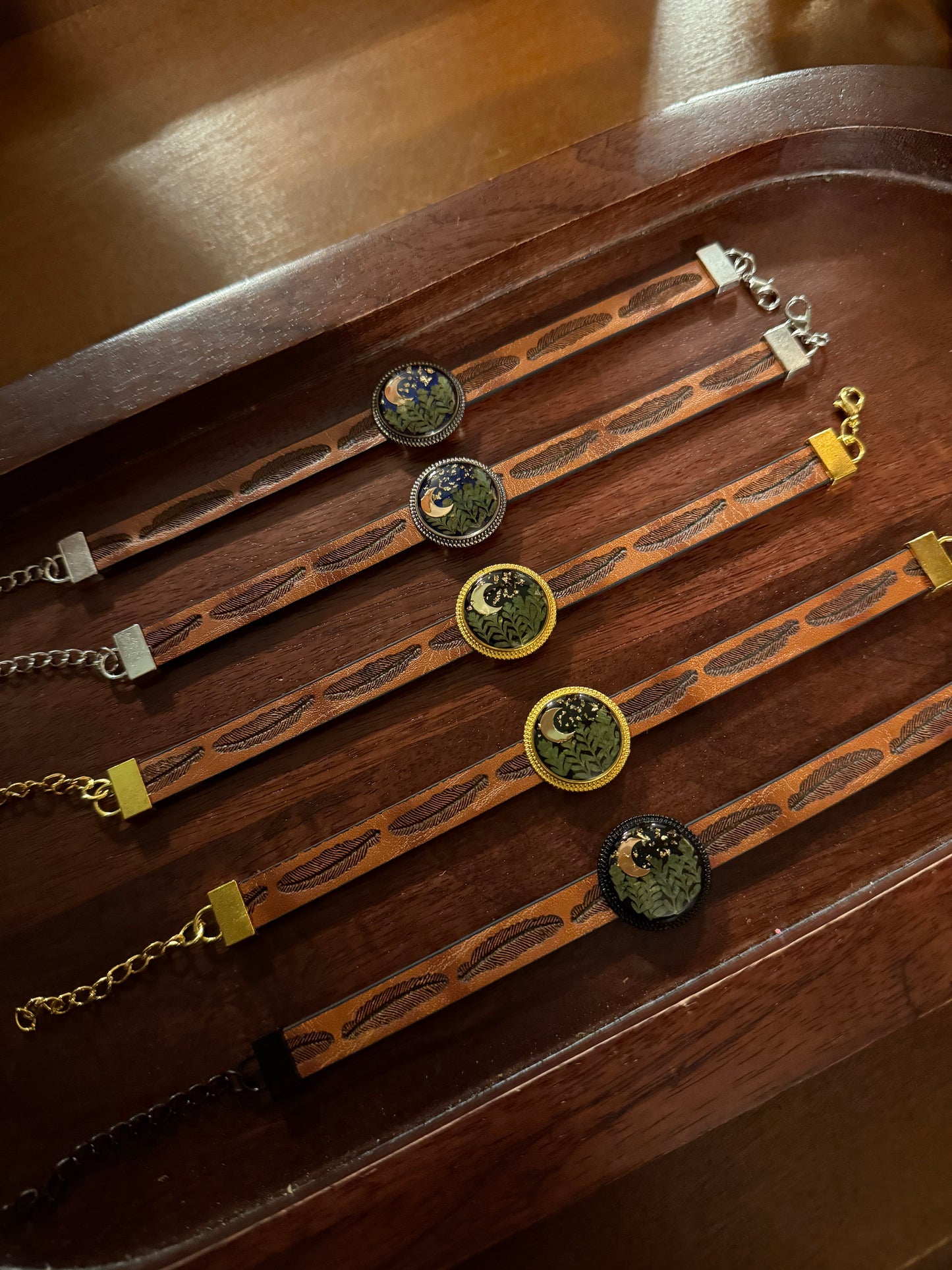 Forest night bracelet