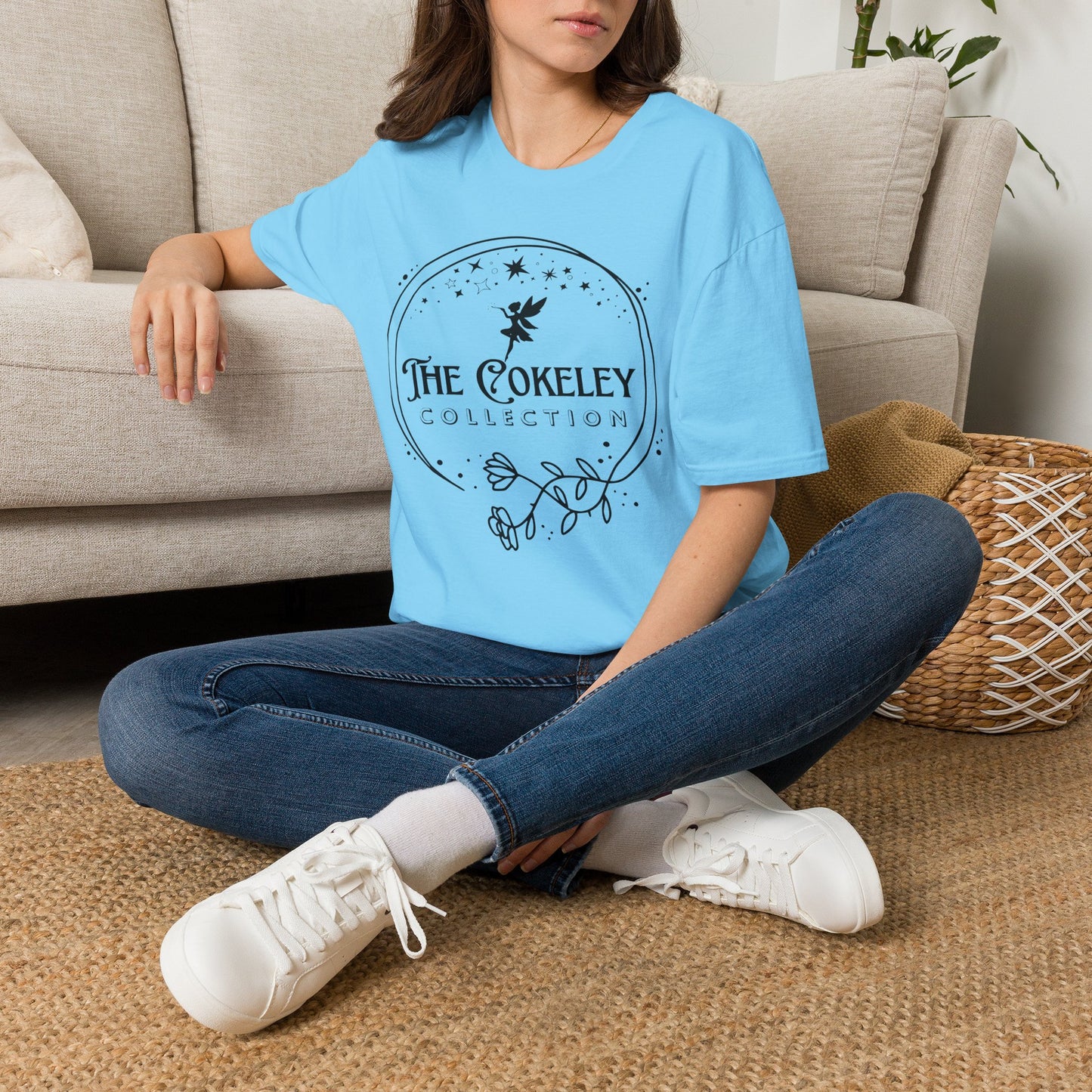 The Cokeley Collection T-Shirt | Fairy Logo, Floral Emblem