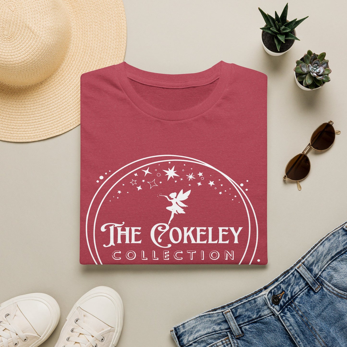 The Cokeley Collection T-Shirt | Fairy Logo, Starry Circle Design