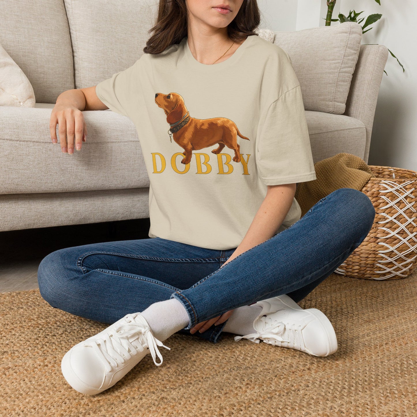 Dobby Dachshund T-Shirt | Sausage Dog Tee