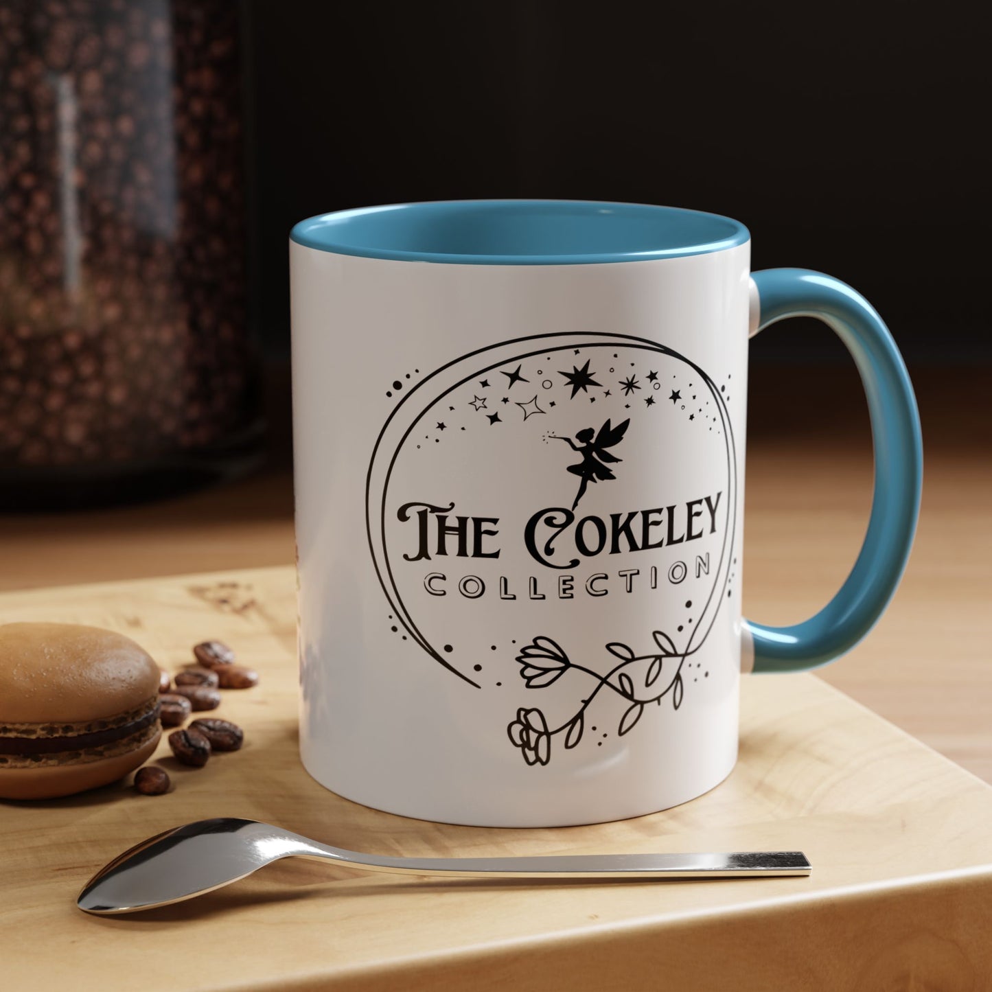 The Cokeley Collection logo Accent Coffee Mug | 11oz 15oz