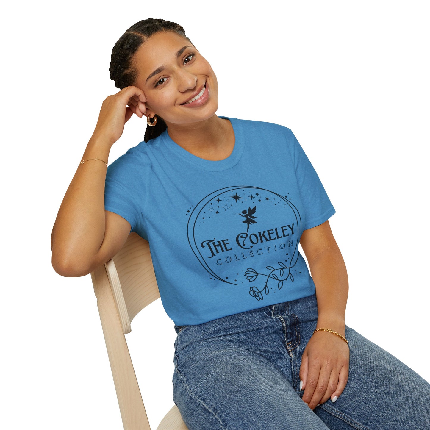 The Cokeley Collection T-Shirt | Fairy Logo, Floral Emblem