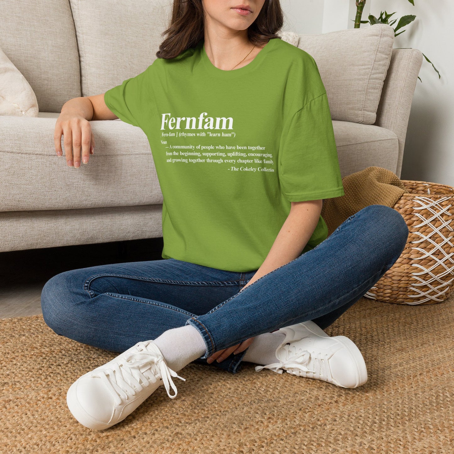 Fernfam definition T-Shirt | family quote tee, community togetherness design