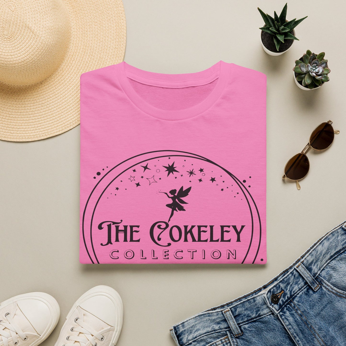 The Cokeley Collection T-Shirt | Fairy Logo, Floral Emblem
