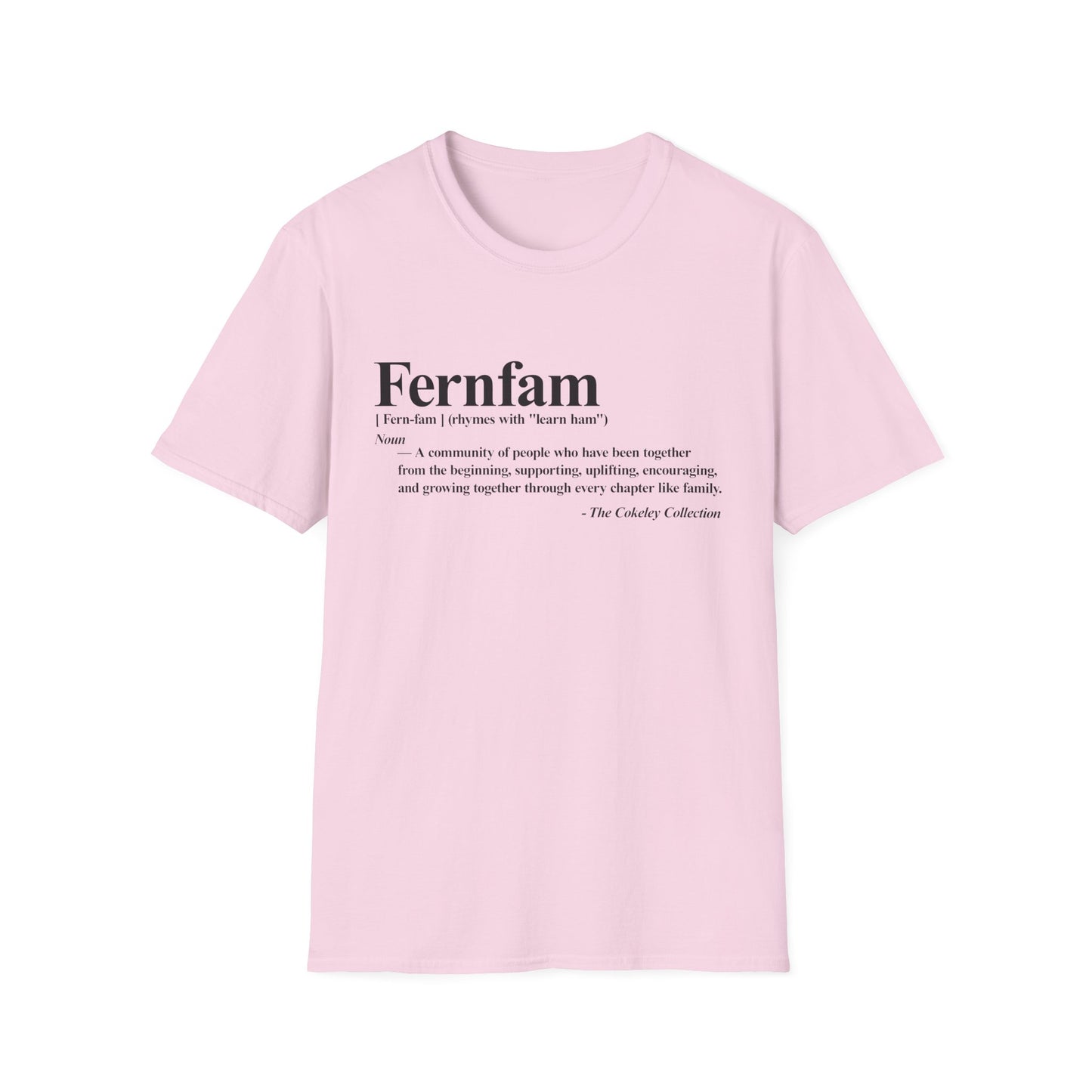 Fernfam definition shirt | T-Shirt, family name tee, name meaning design