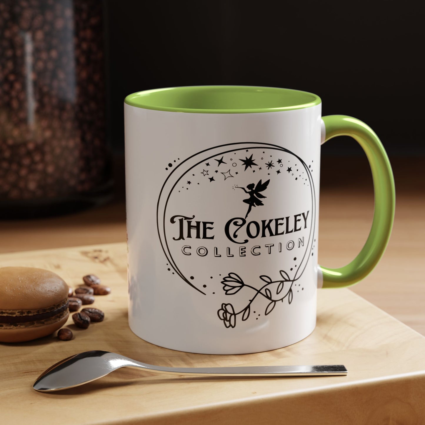 The Cokeley Collection logo Accent Coffee Mug | 11oz 15oz
