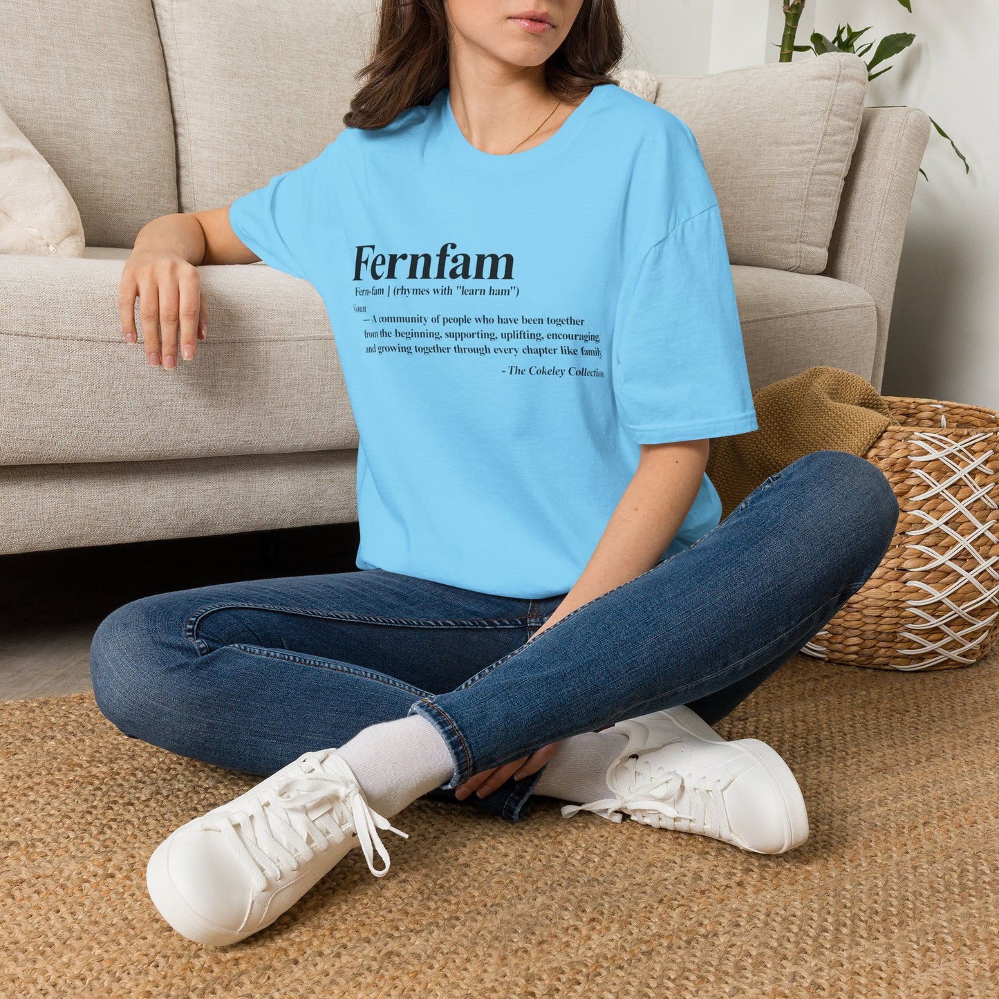 Fernfam definition shirt | T-Shirt, family name tee, name meaning design