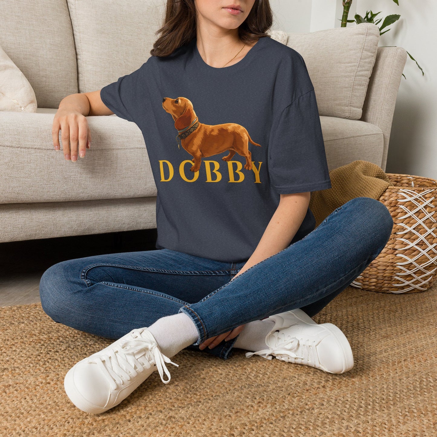 Dobby Dachshund T-Shirt | Sausage Dog Tee