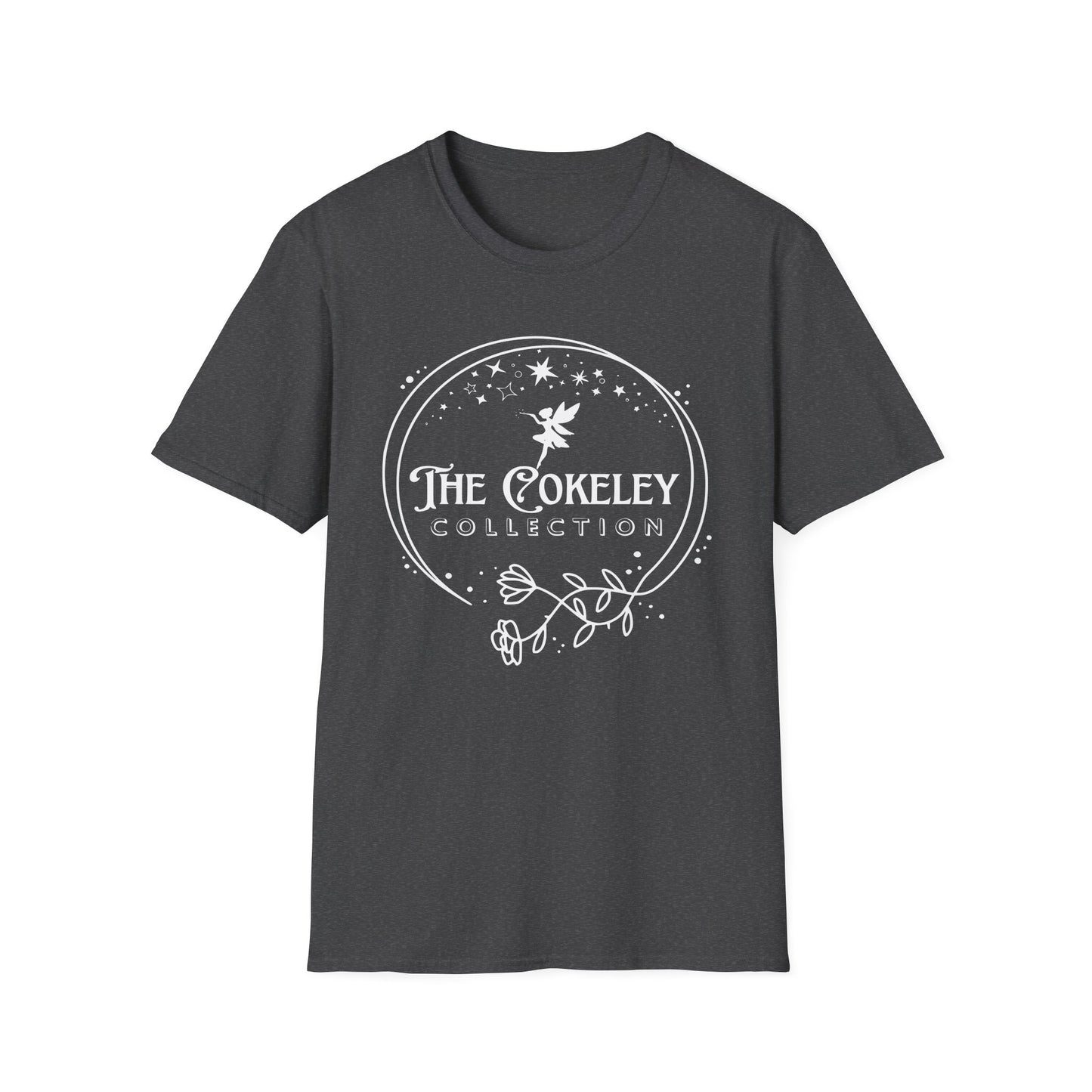 The Cokeley Collection T-Shirt | Fairy Logo, Starry Circle Design