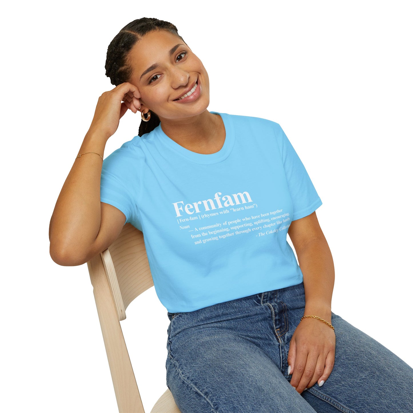 Fernfam definition T-Shirt | family quote tee, community togetherness design