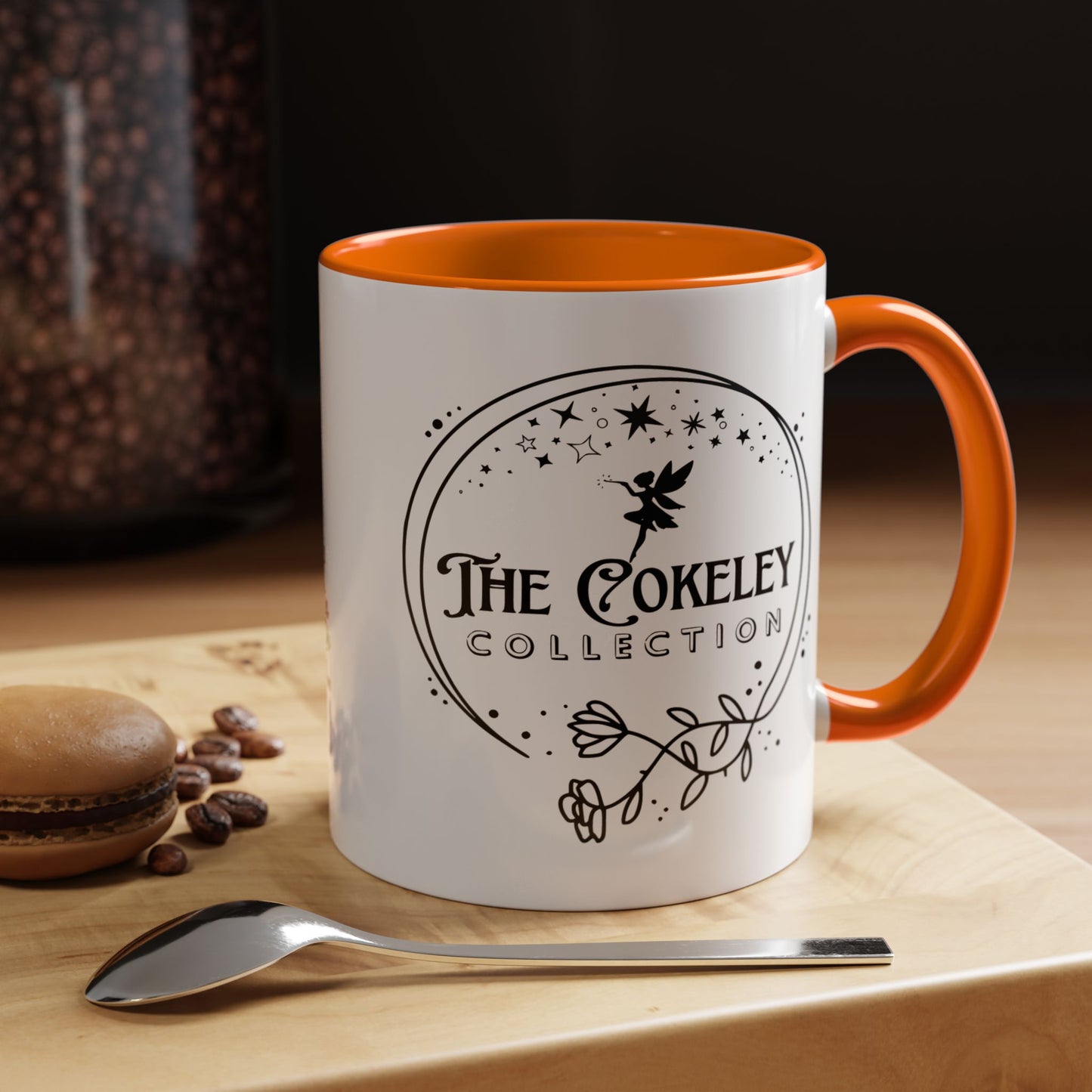 The Cokeley Collection logo Accent Coffee Mug | 11oz 15oz