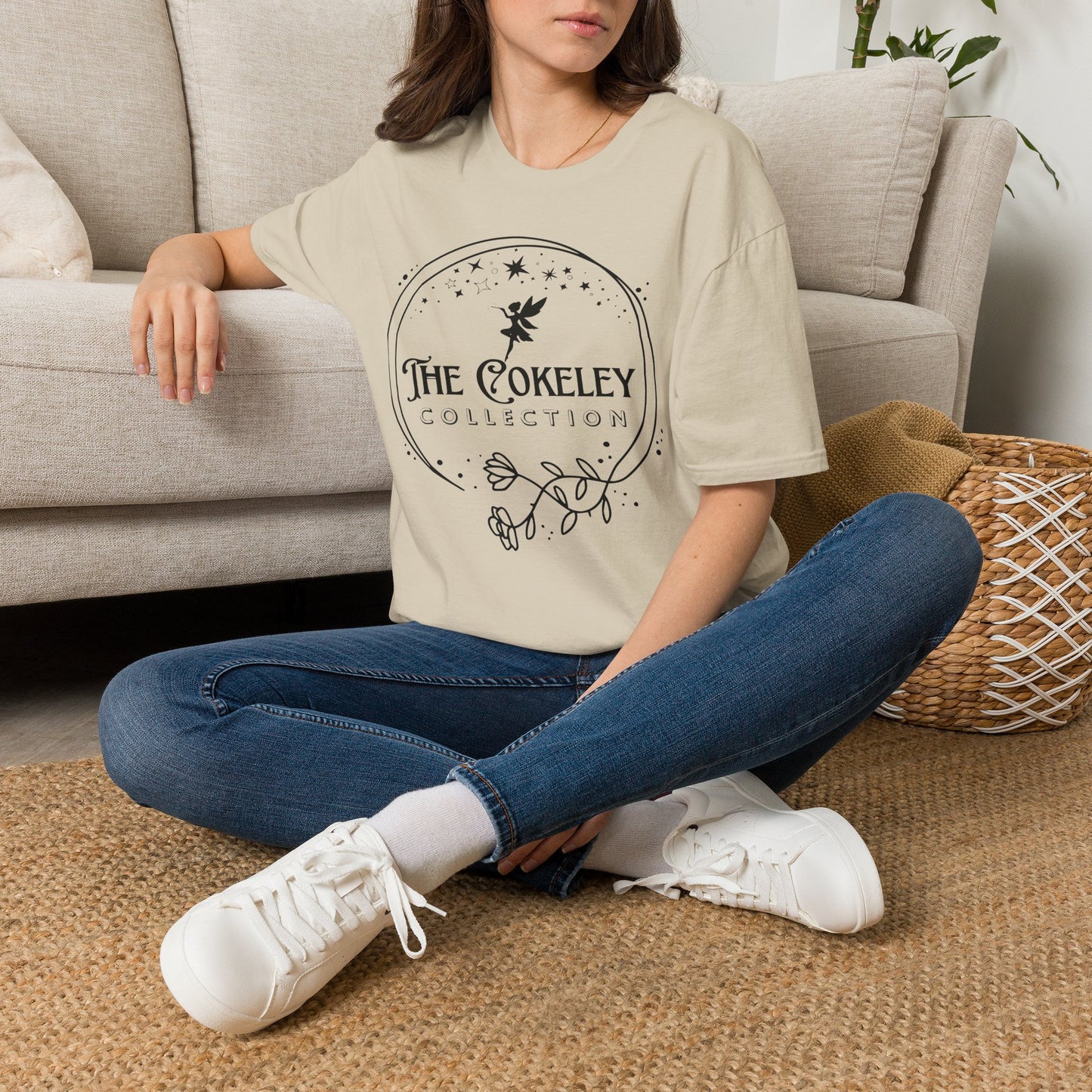 The Cokeley Collection T-Shirt | Fairy Logo, Floral Emblem