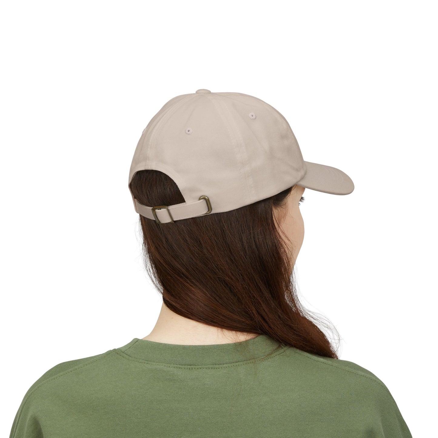 i'm literally just a fairy Dad Cap | embroidered text, whimsical stars
