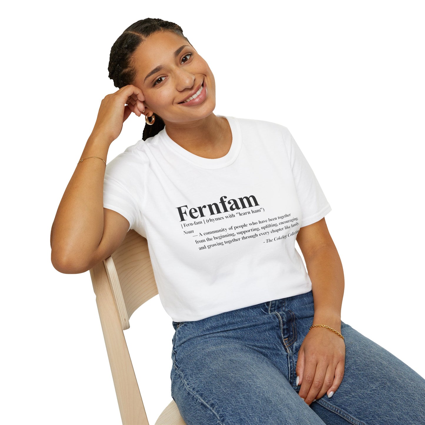 Fernfam definition shirt | T-Shirt, family name tee, name meaning design