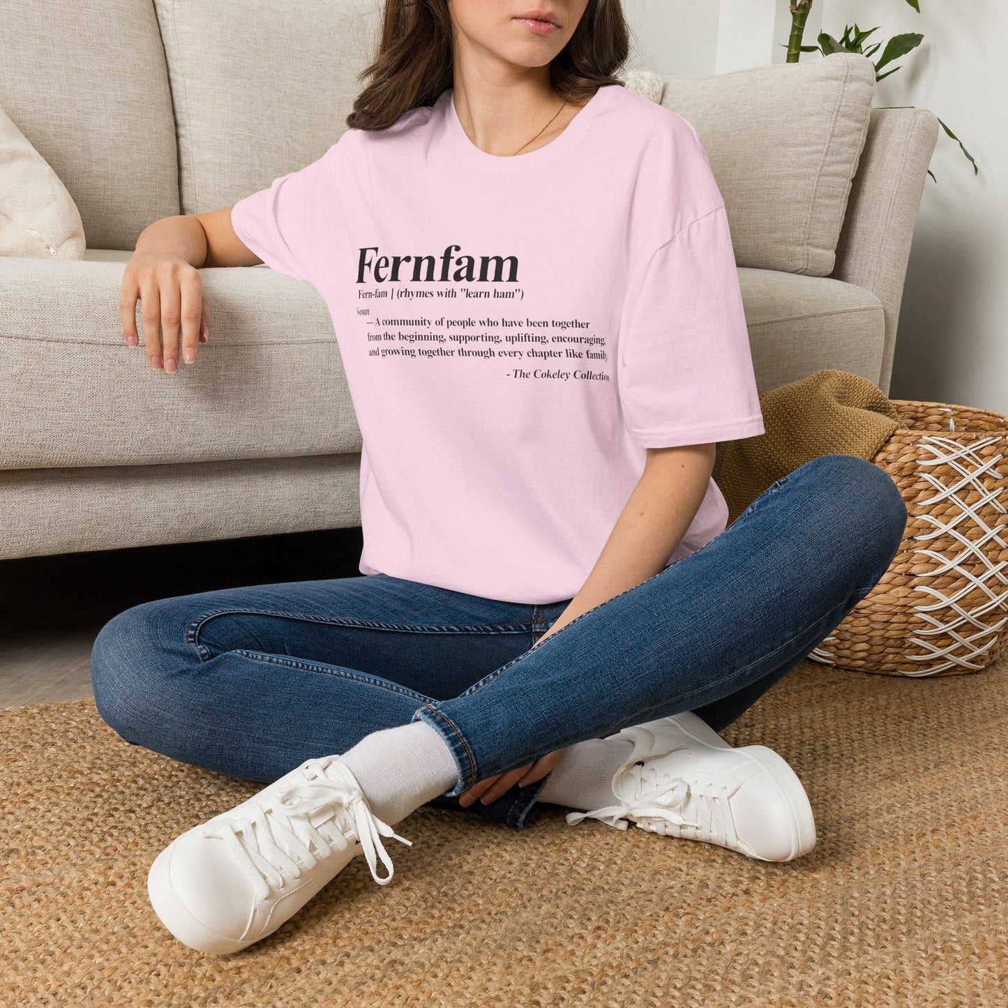 Fernfam definition shirt | T-Shirt, family name tee, name meaning design