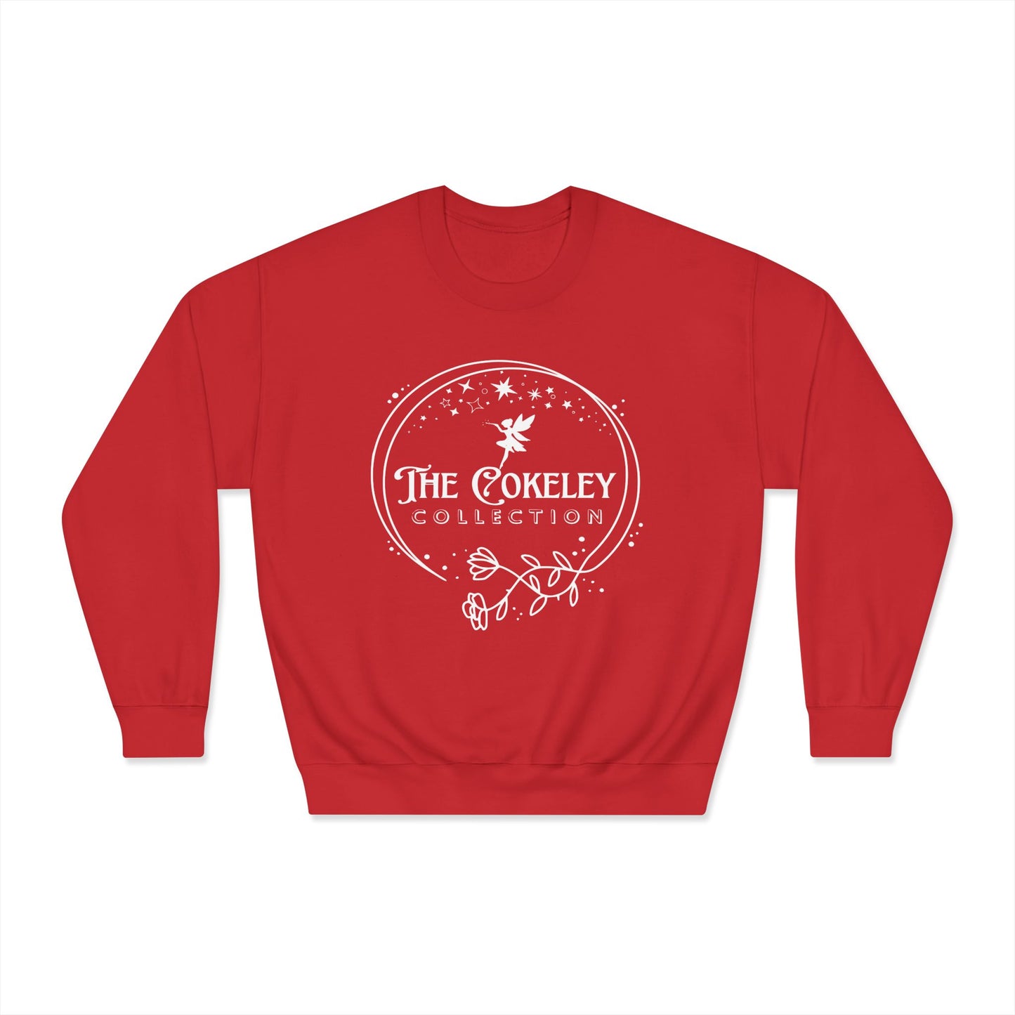 The Cokely Collection logo Crewneck Sweatshirt | Botanical Circle Design