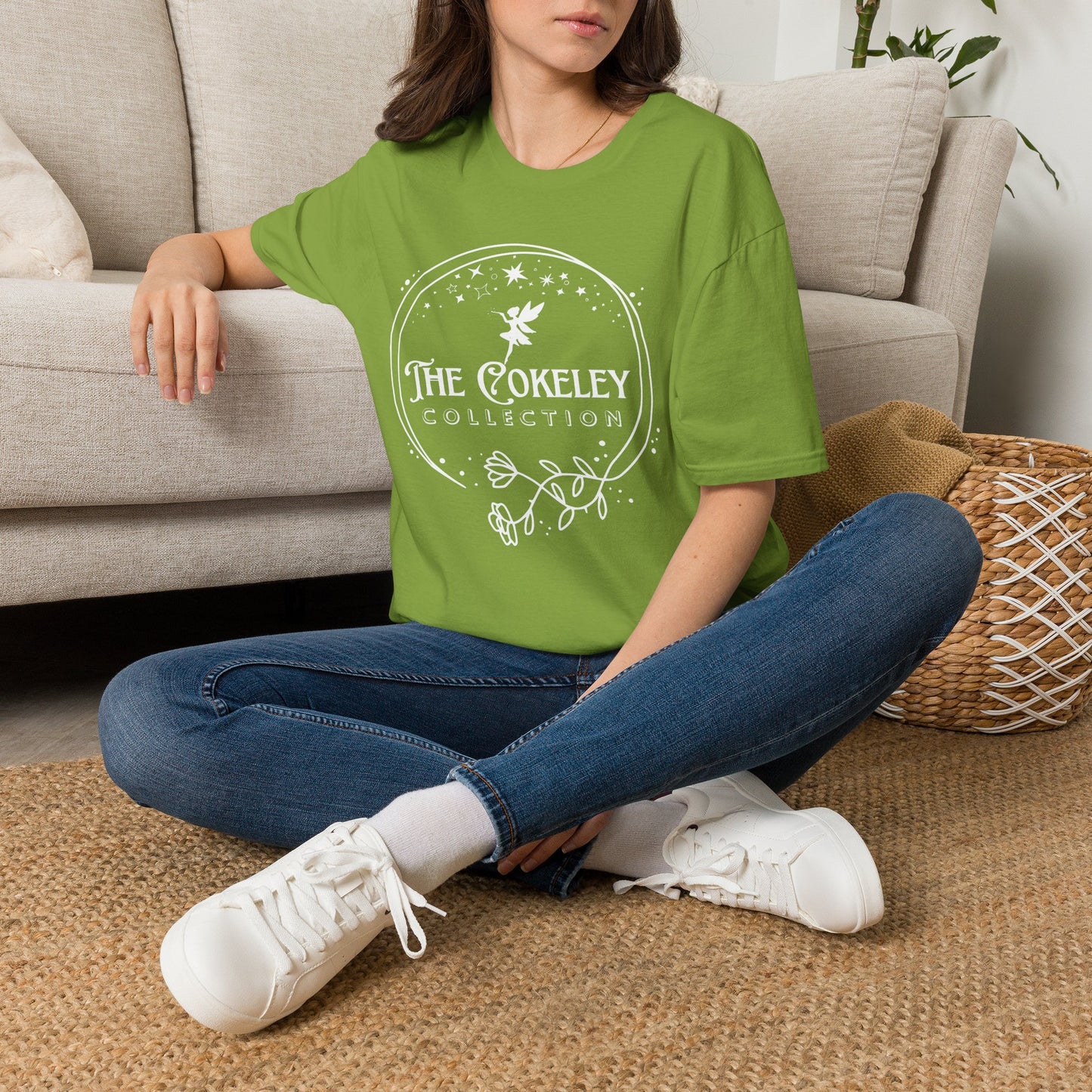 The Cokeley Collection T-Shirt | Fairy Logo, Starry Circle Design