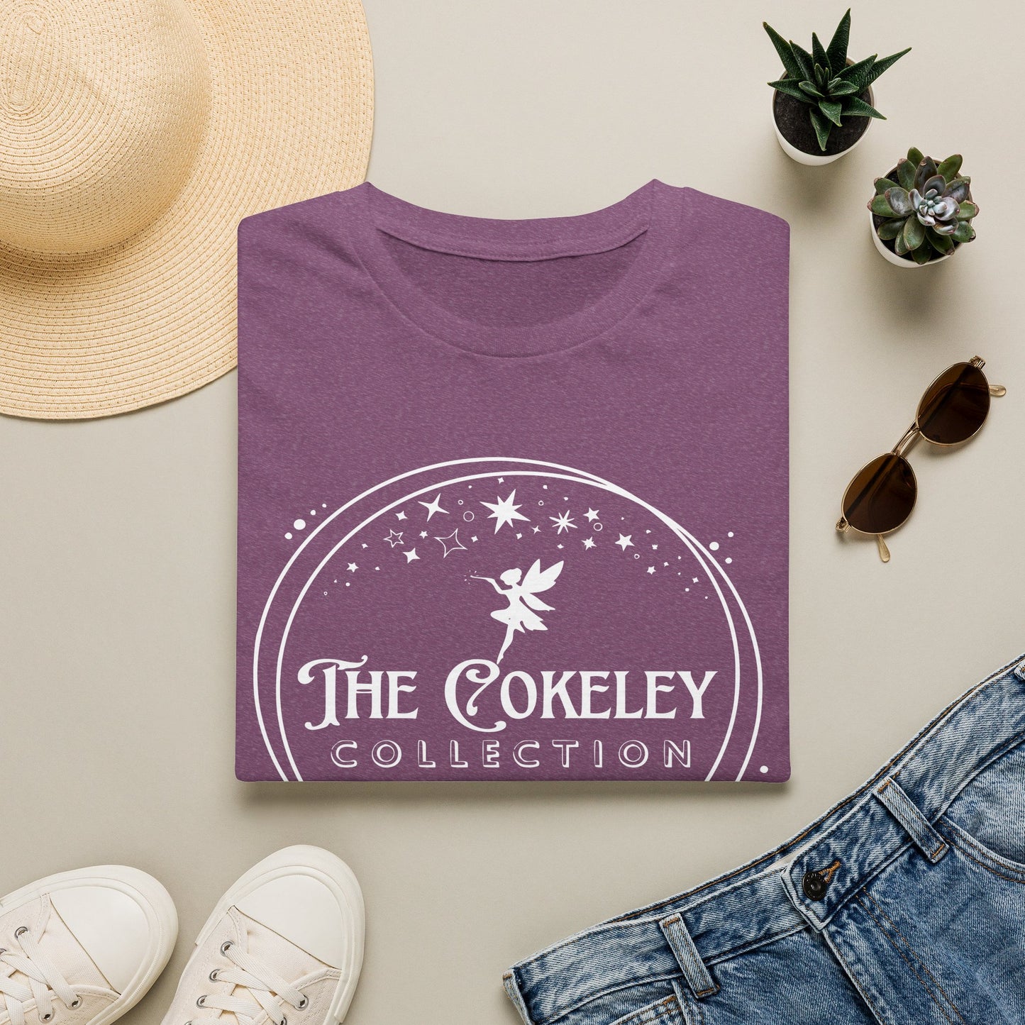 The Cokeley Collection T-Shirt | Fairy Logo, Starry Circle Design
