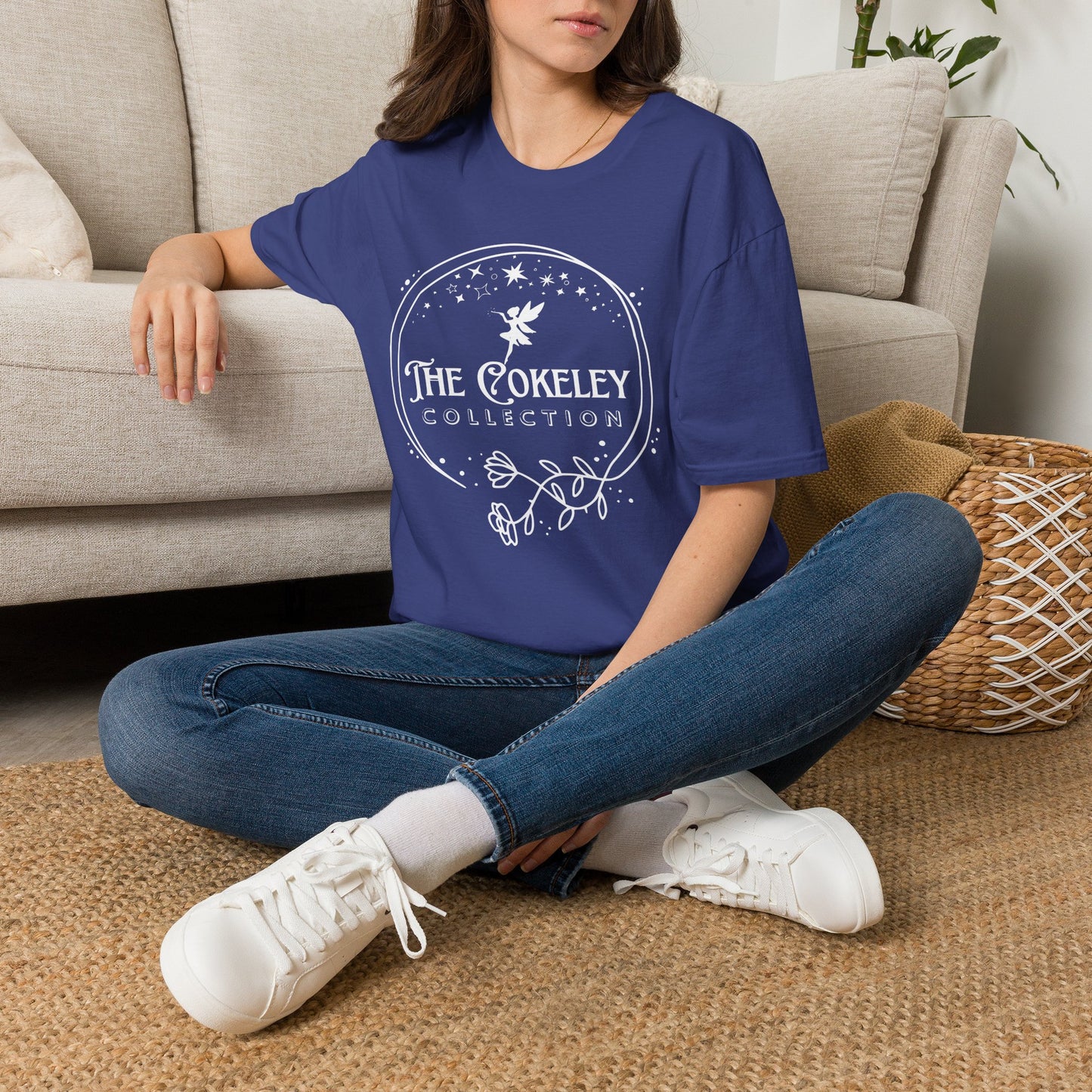 The Cokeley Collection T-Shirt | Fairy Logo, Starry Circle Design
