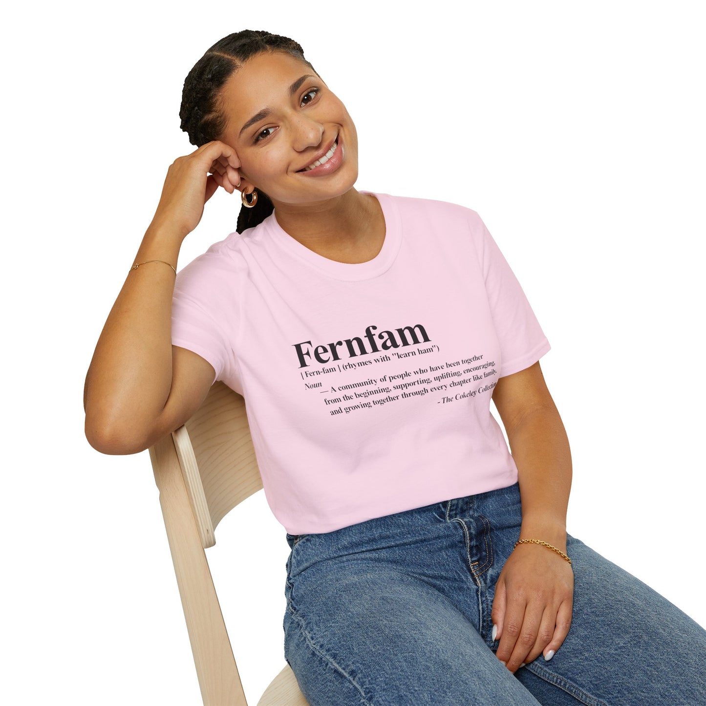 Fernfam definition shirt | T-Shirt, family name tee, name meaning design