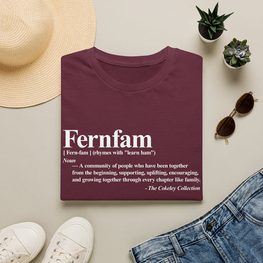 Fernfam definition T-Shirt | family quote tee, community togetherness design