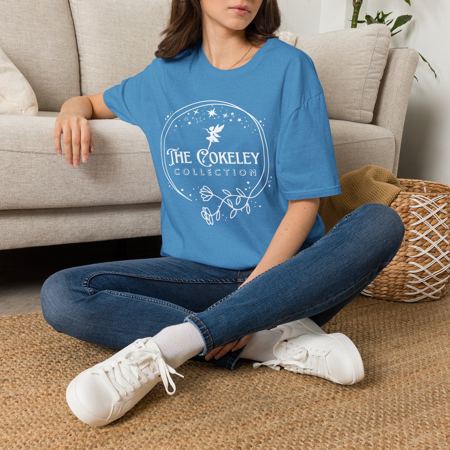 The Cokeley Collection T-Shirt | Fairy Logo, Starry Circle Design