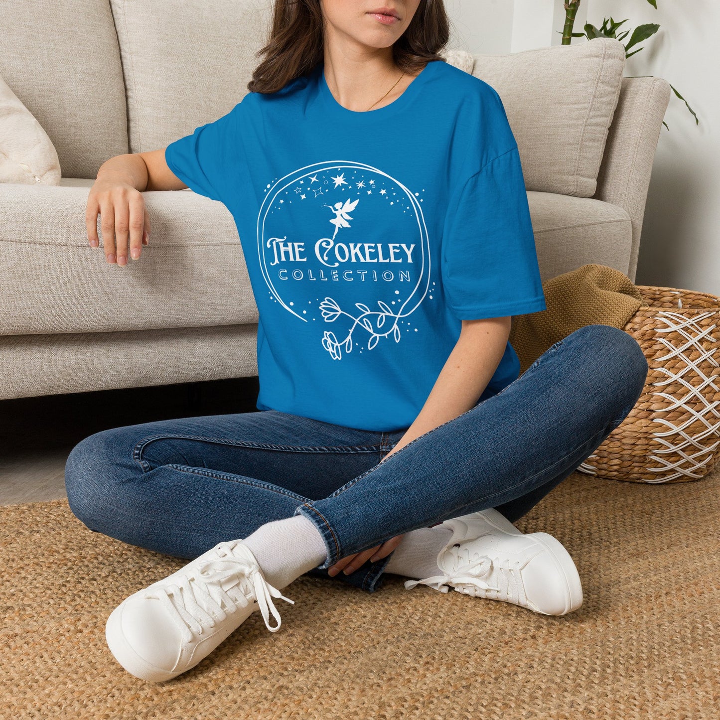 The Cokeley Collection T-Shirt | Fairy Logo, Starry Circle Design