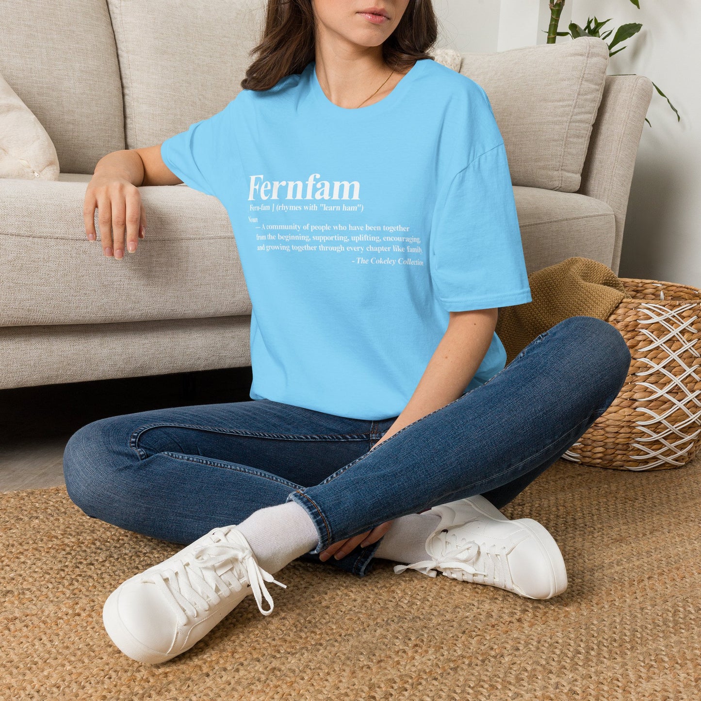 Fernfam definition T-Shirt | family quote tee, community togetherness design