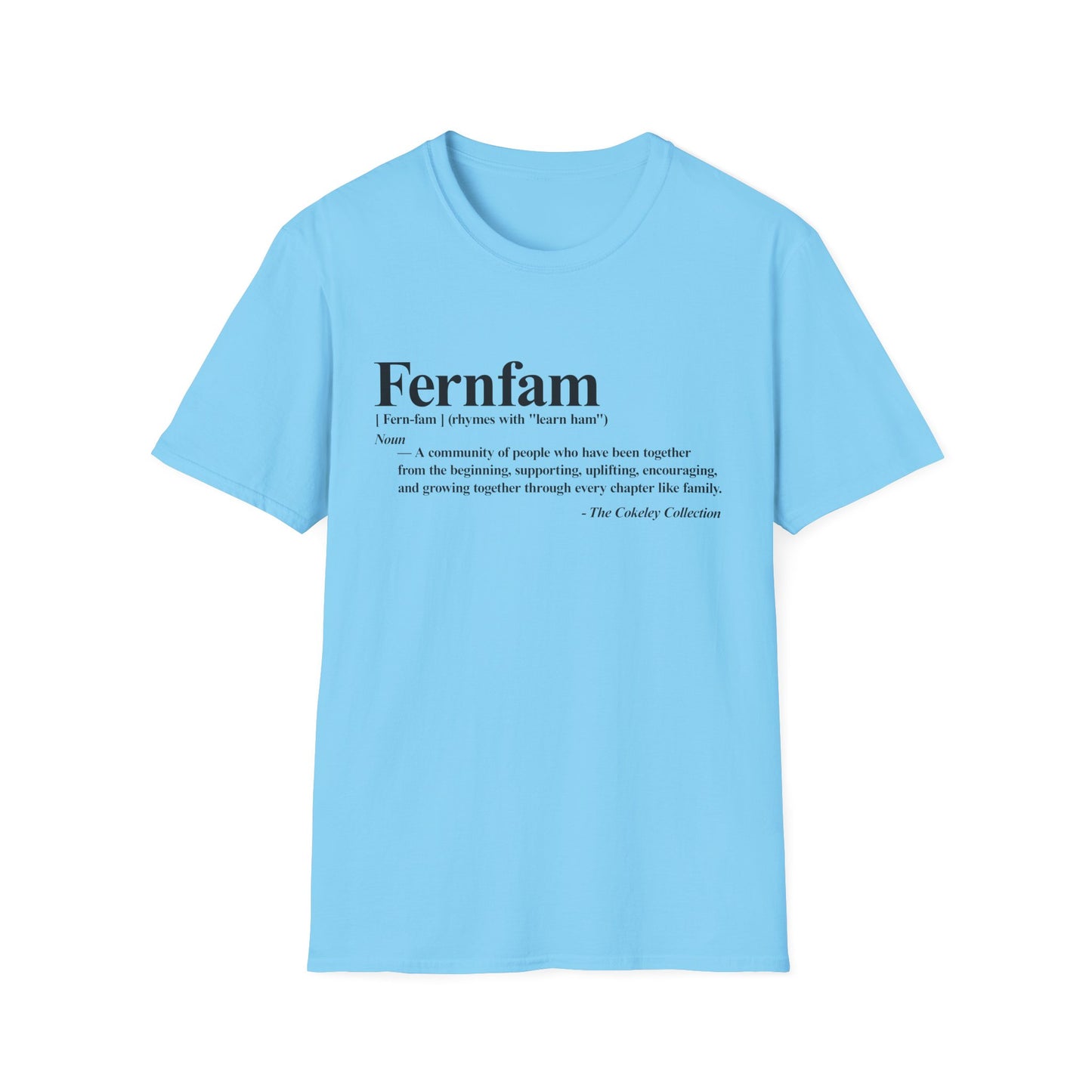 Fernfam definition shirt | T-Shirt, family name tee, name meaning design