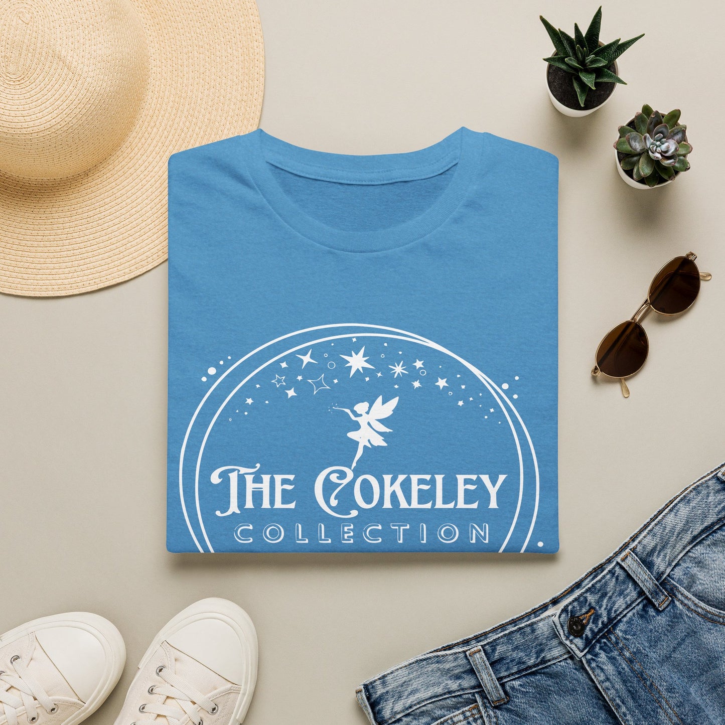 The Cokeley Collection T-Shirt | Fairy Logo, Starry Circle Design