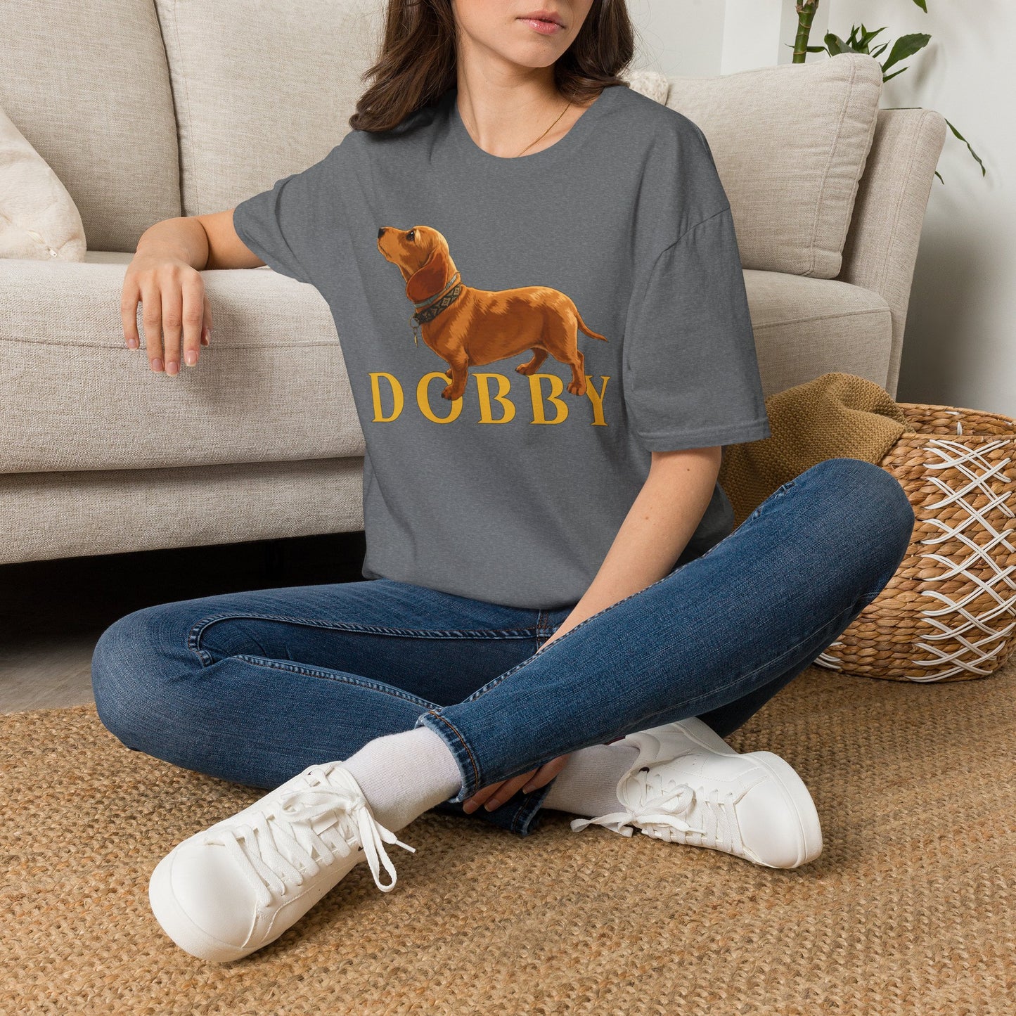 Dobby Dachshund T-Shirt | Sausage Dog Tee