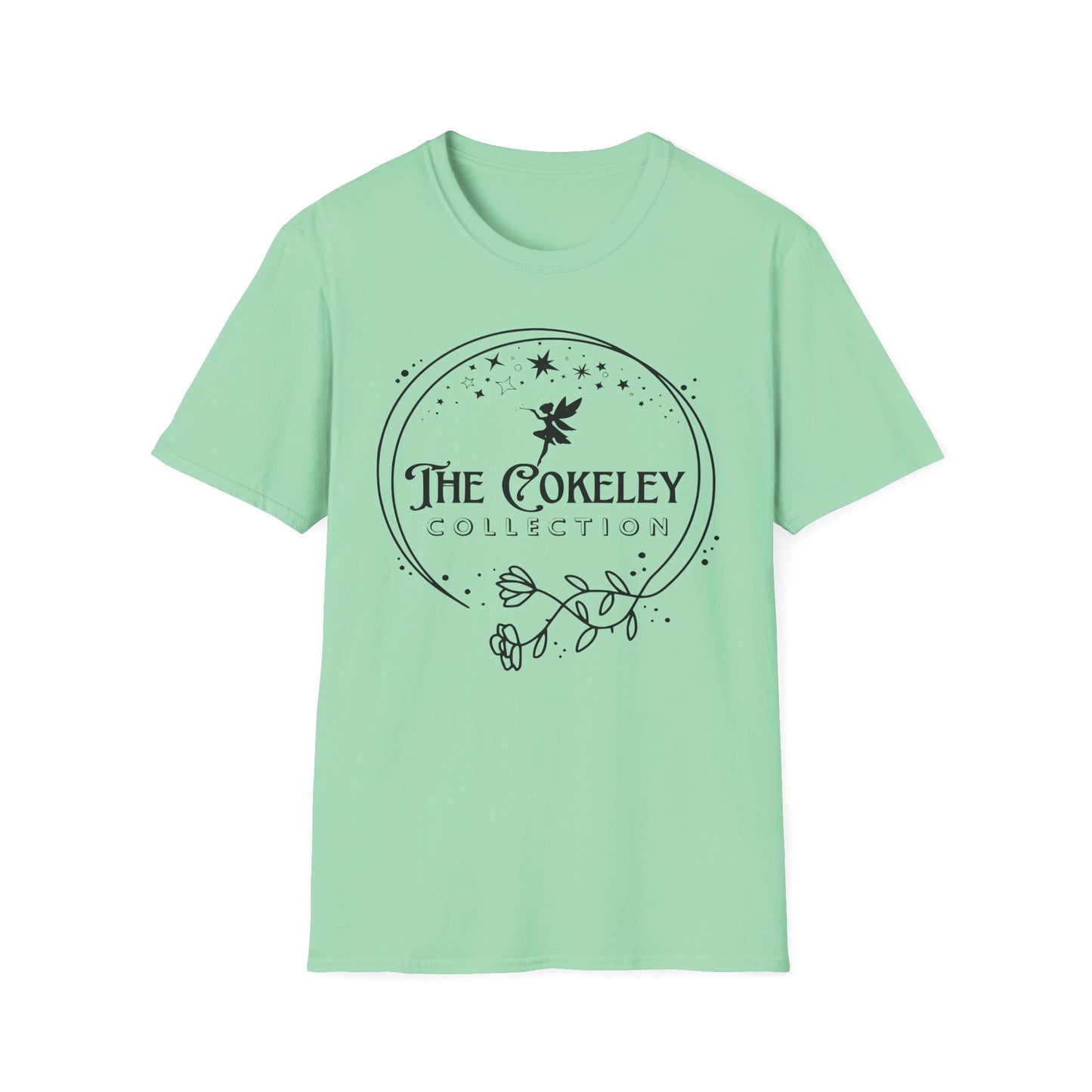 The Cokeley Collection T-Shirt | Fairy Logo, Floral Emblem