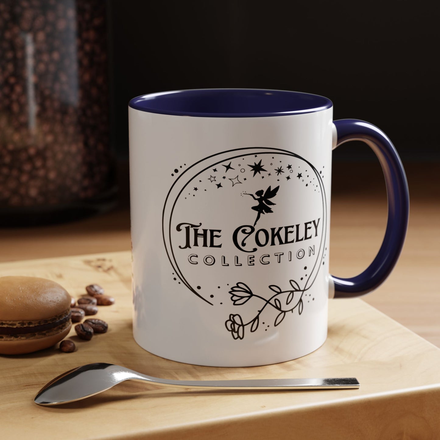 The Cokeley Collection logo Accent Coffee Mug | 11oz 15oz