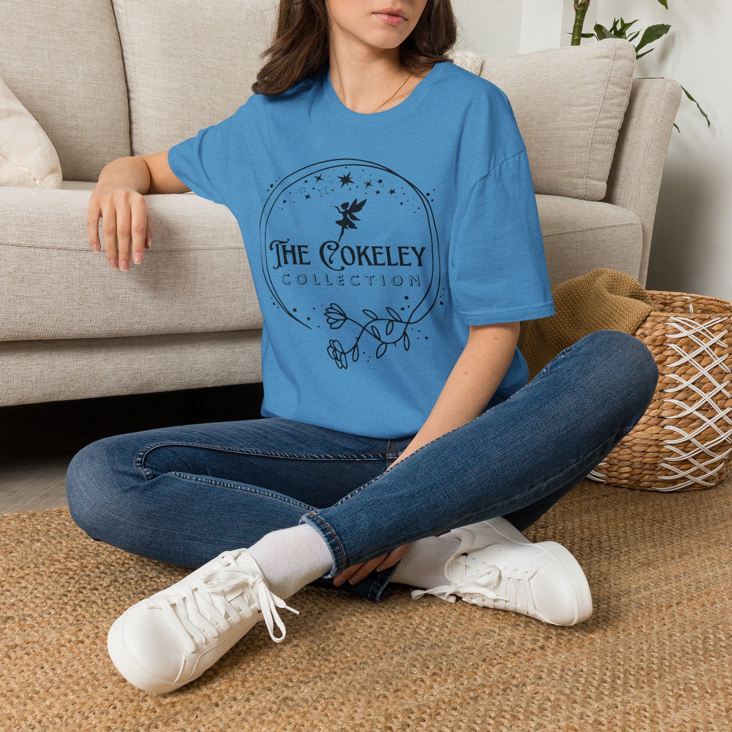 The Cokeley Collection T-Shirt | Fairy Logo, Floral Emblem