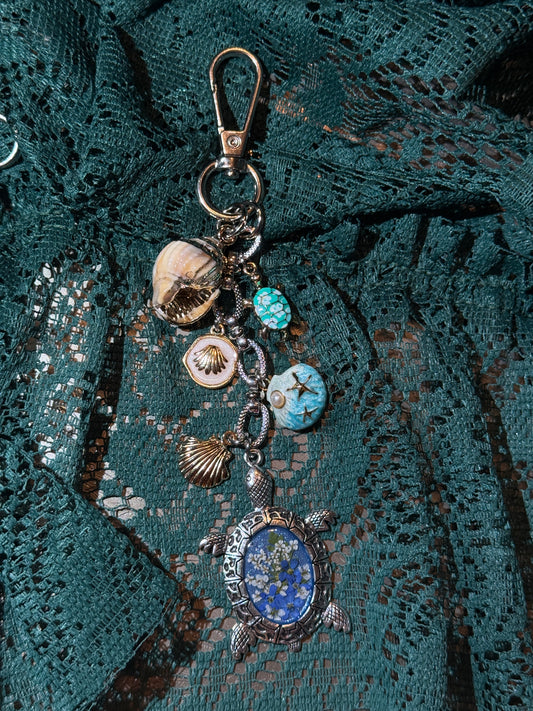 Turtle bag charm (f)