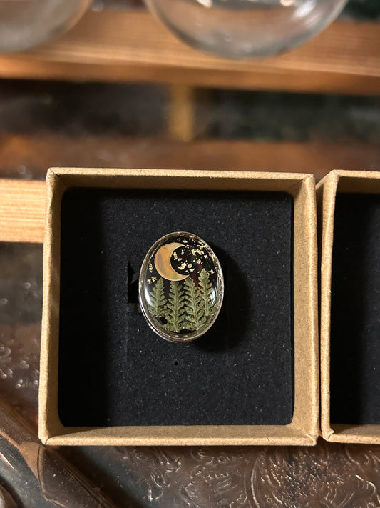 Forest night ring