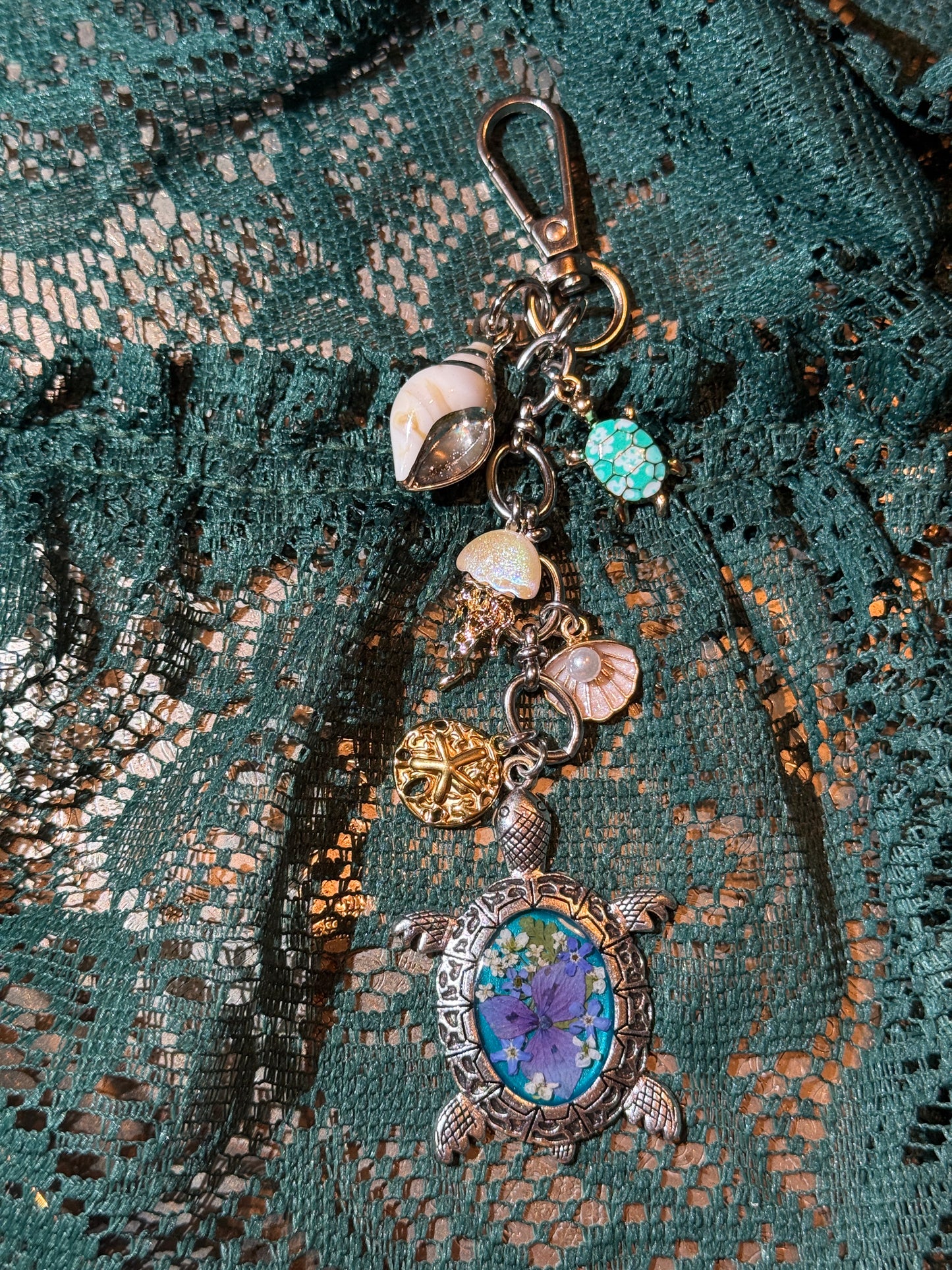 Turtle bag charm (a)