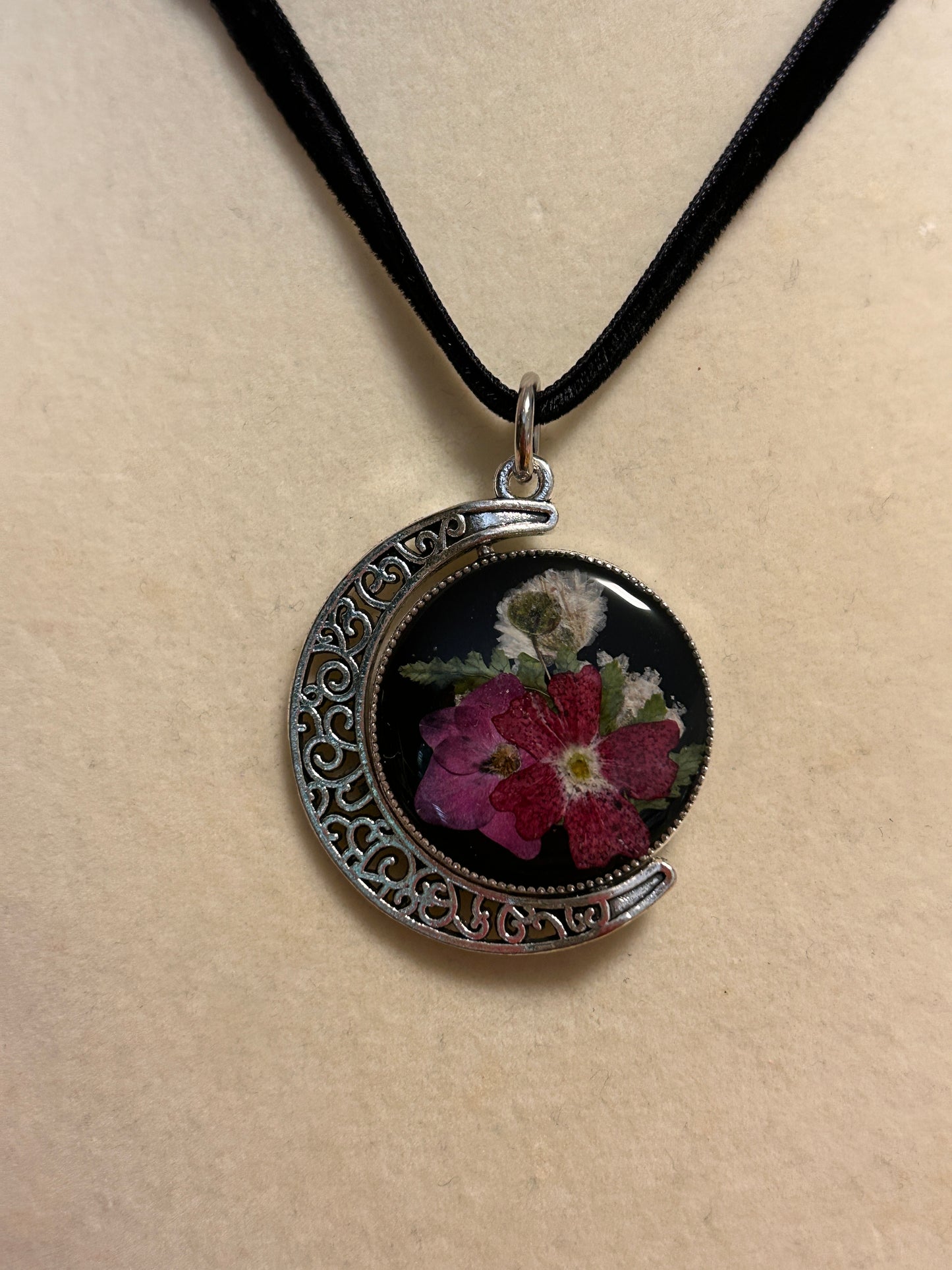 Reversiable choker (blue,red, &purple)