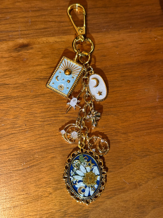 Gold bag charm (#4)