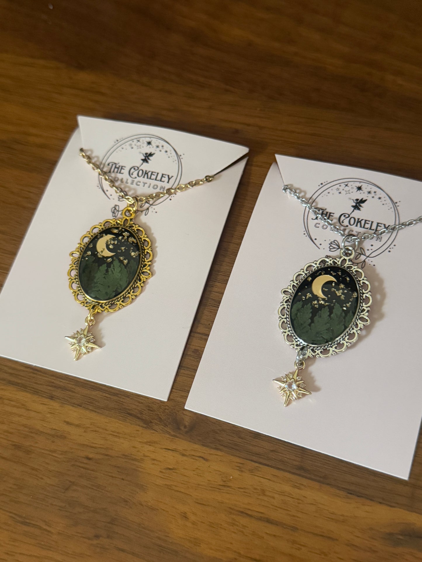 Forest night necklace