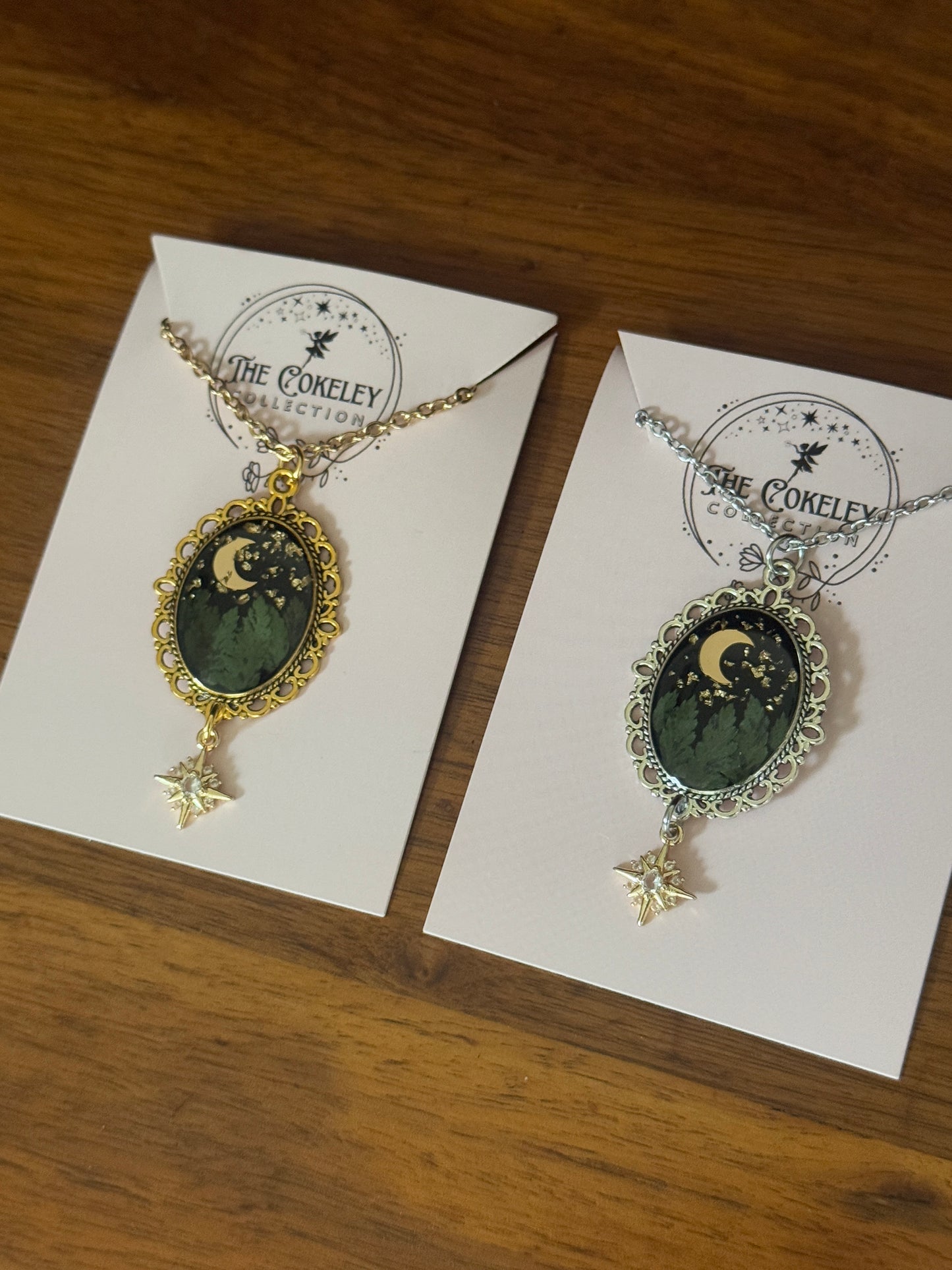 Forest night necklace