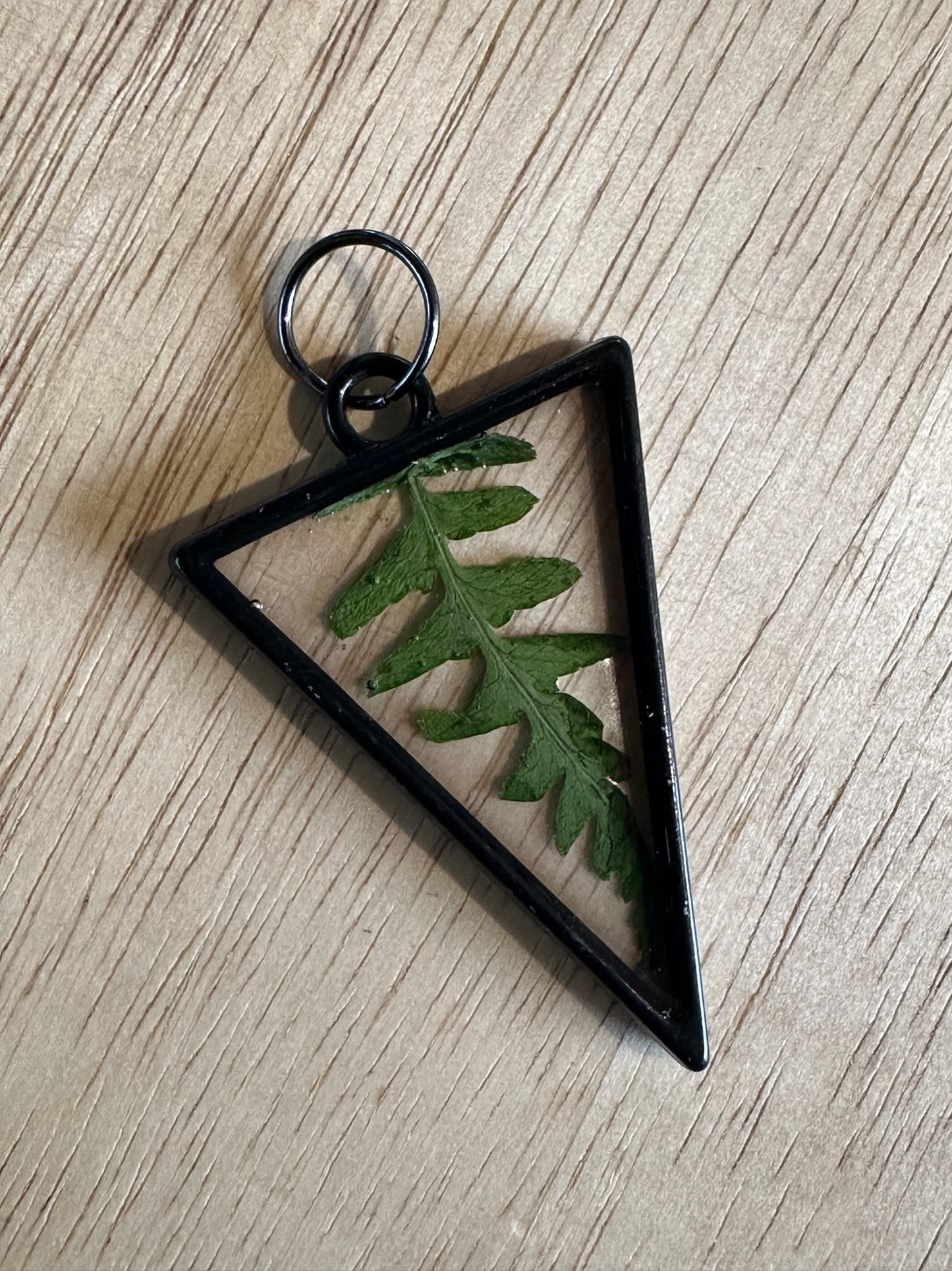 Custom made wildflower necklace